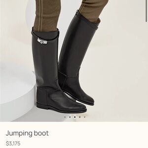 Hermès Jumping Boots (black)